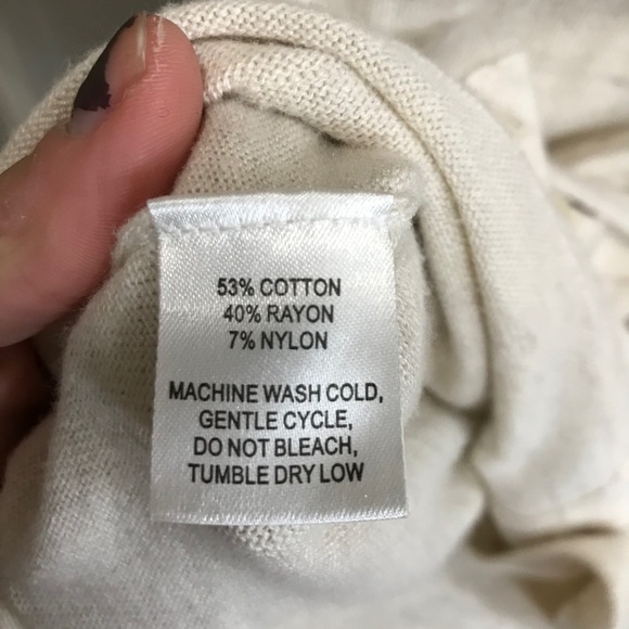 LOFT Short Sleeved Tie Waist Cardigan - Picture 6 of 7